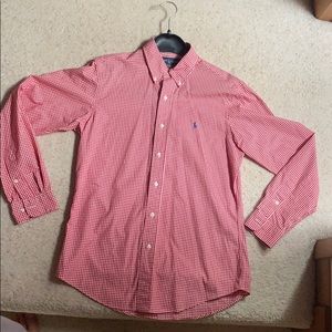 Ralph Lauren Custom Fit Gingham Shirt